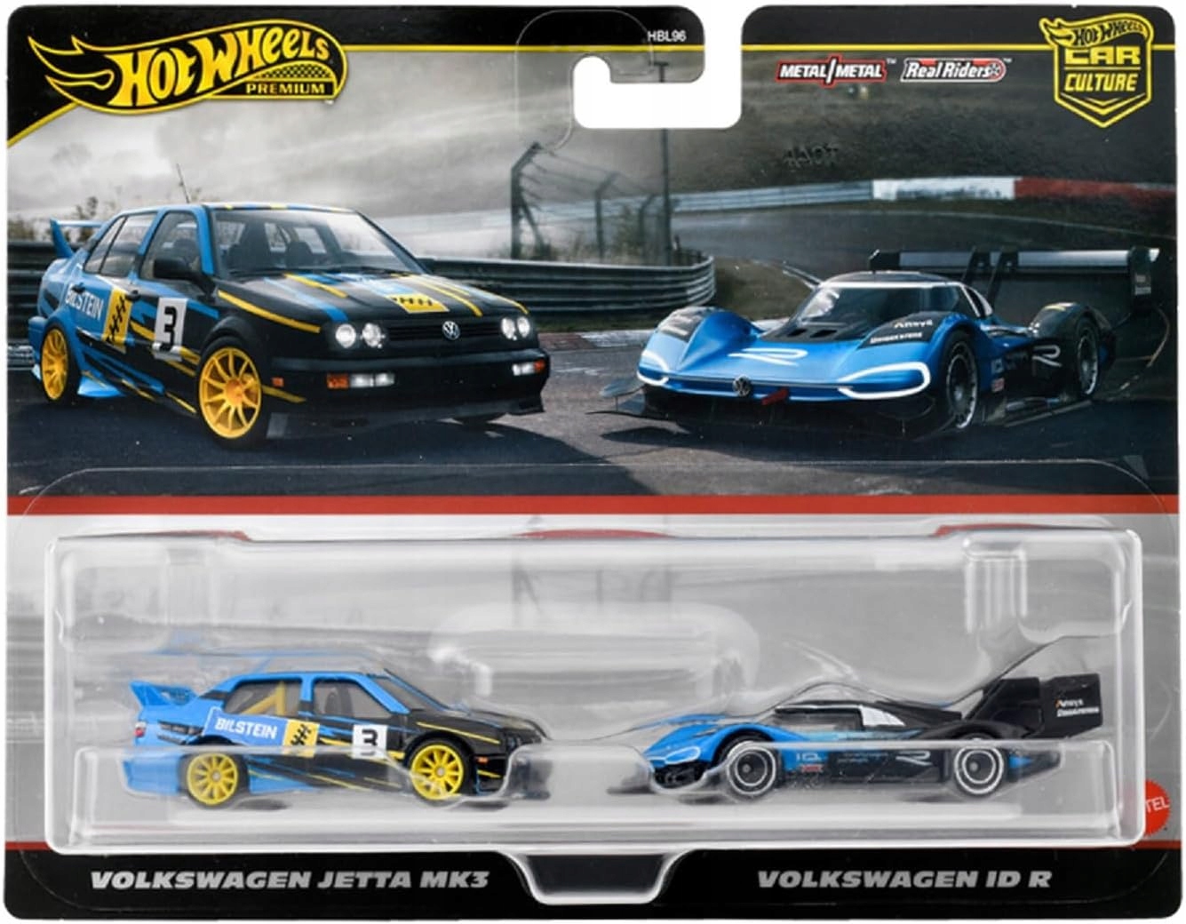 HOT WHEELS PREMIUM CULTURE CAR 2-balenie Volkswagen Jetta MK3 /Volkswagen ID R